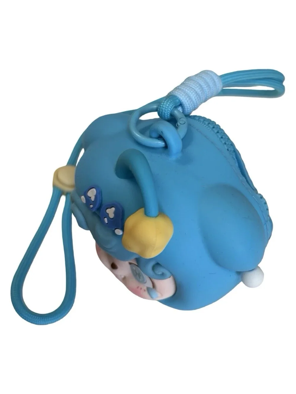 Jotoys Q.Kid Emotional Monsters Series Blind Box Rubber Earphone Bag Sadness